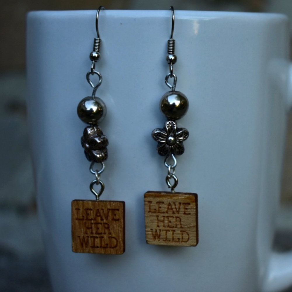 New! Leave Her Wild earrings!